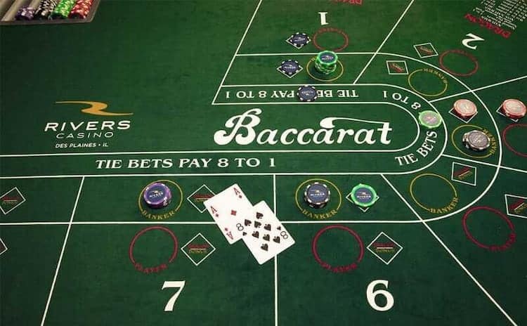 Baccarat có 3 cửa cho người chơi đặt cược